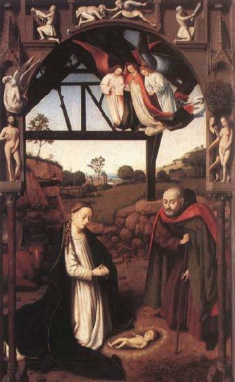 CHRISTUS, Petrus Nativity oil painting picture